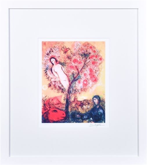 Marc Chagall | Tree Over Village | MutualArt