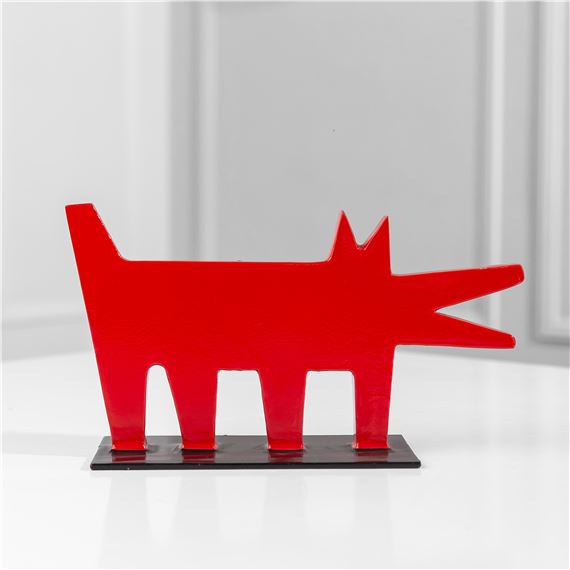 Keith Haring | BARKING DOG | MutualArt