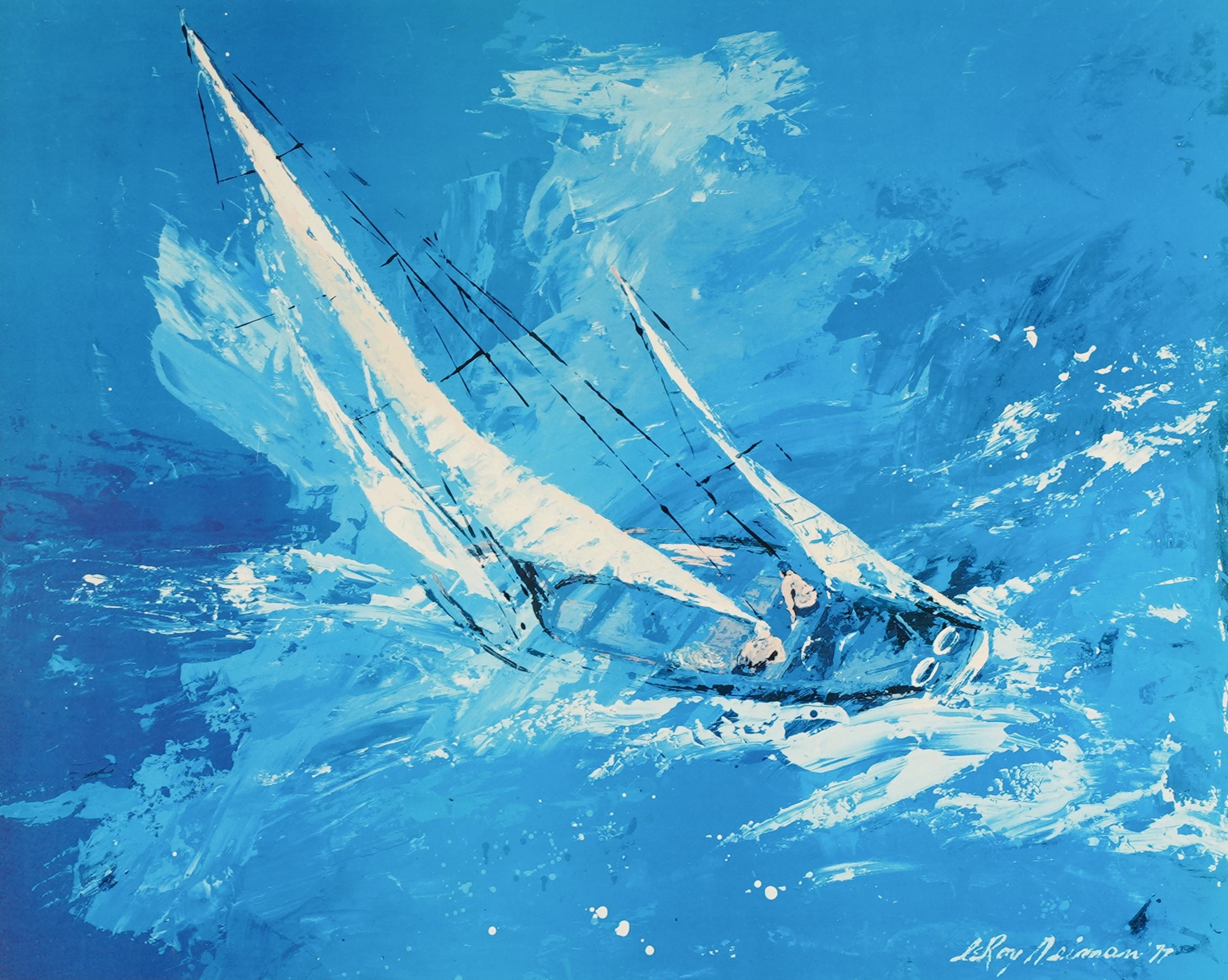 SAILBOAT by LeRoy Neiman, 77
