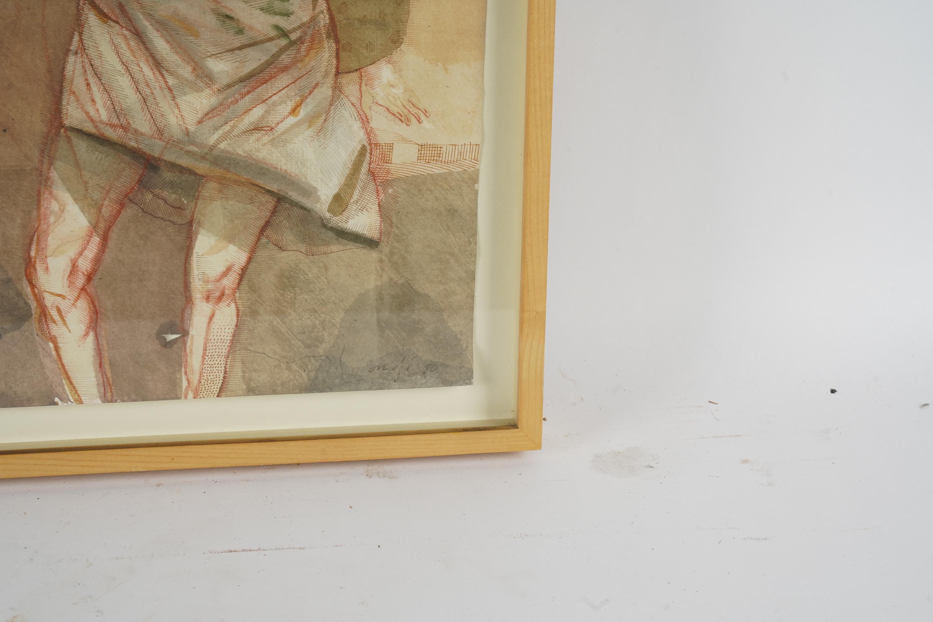 Artwork by Miguel Condé, TWO WORKS, Made of ink on paper