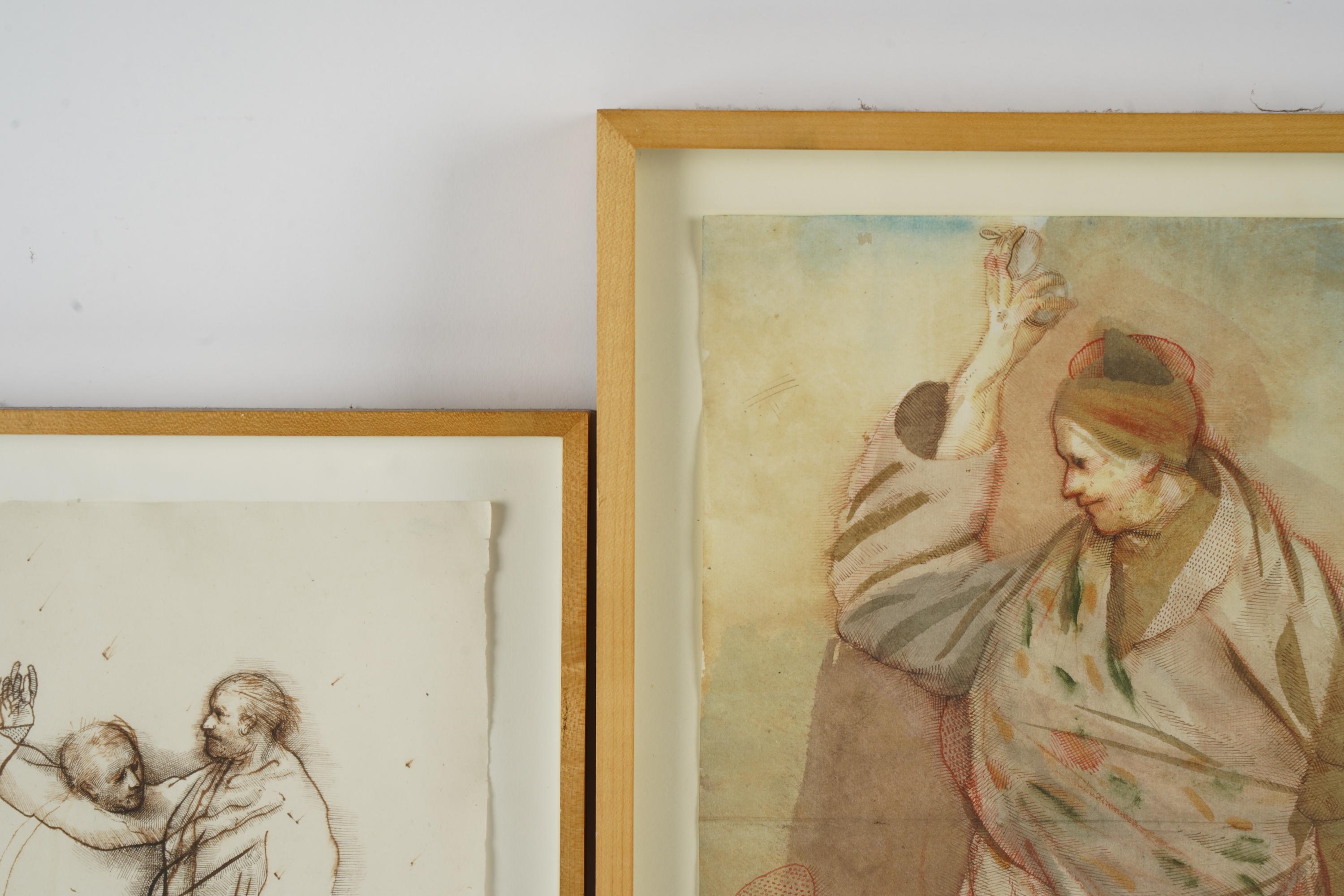 Artwork by Miguel Condé, TWO WORKS, Made of ink on paper