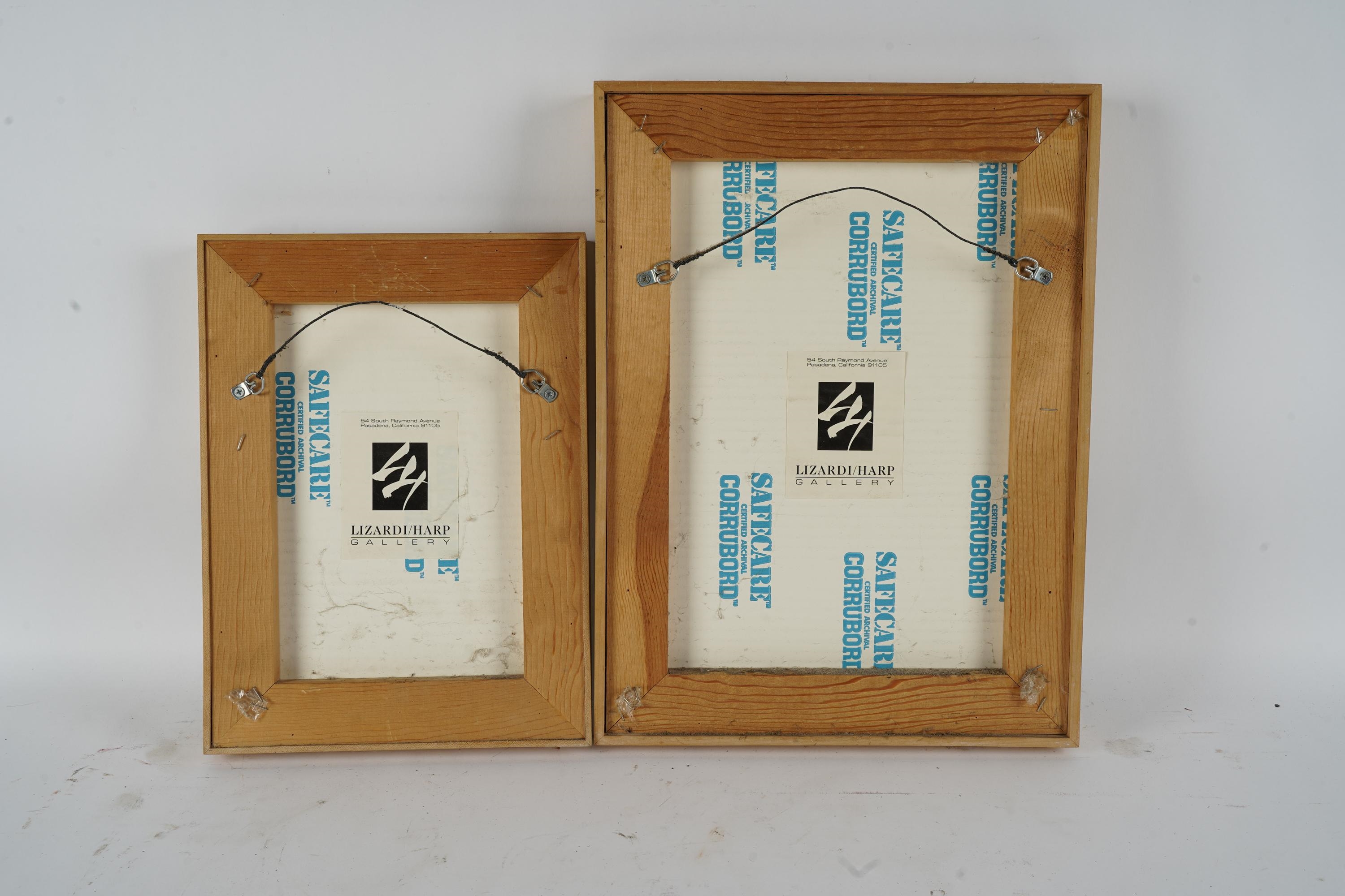 Artwork by Miguel Condé, TWO WORKS, Made of ink on paper