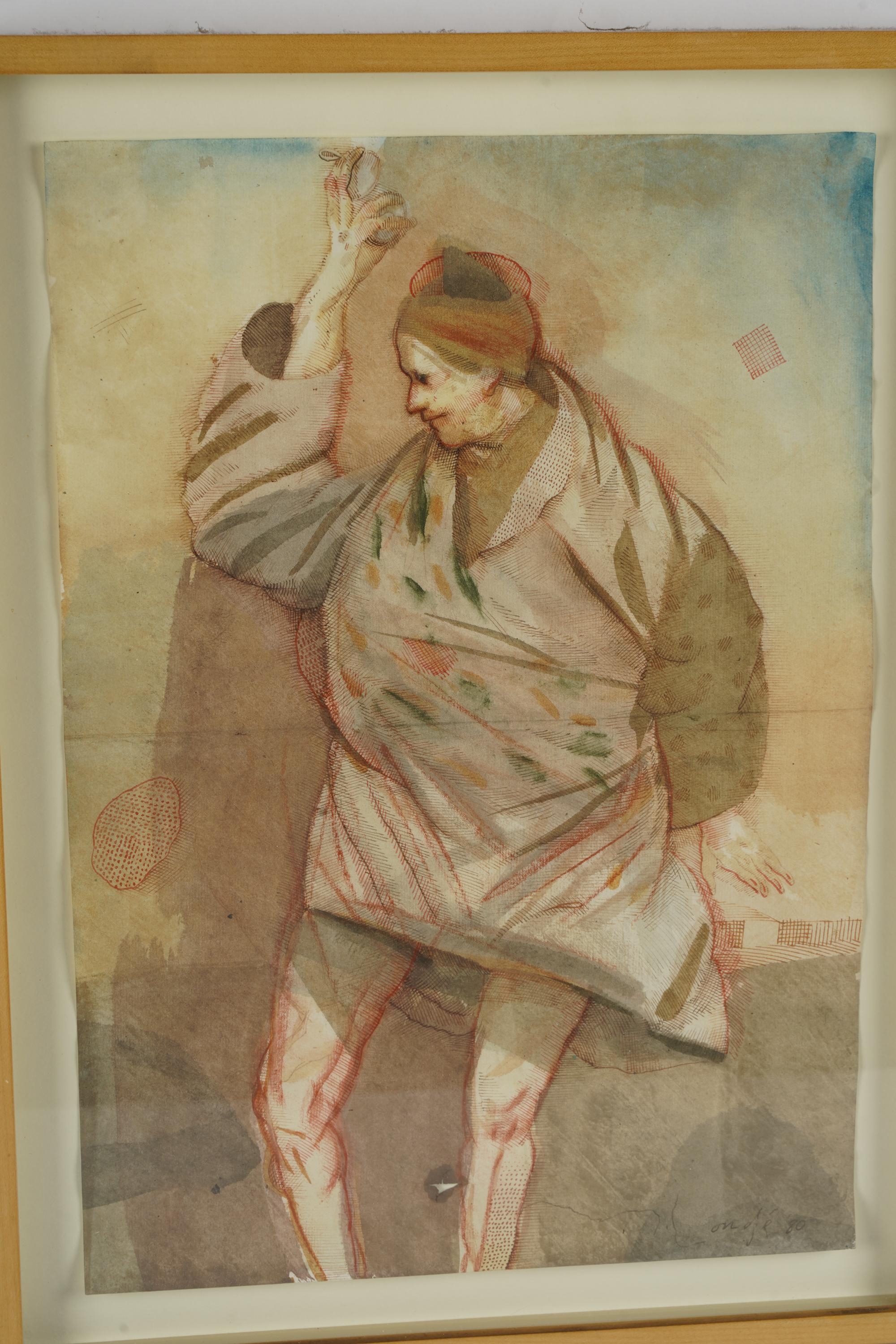 Artwork by Miguel Condé, TWO WORKS, Made of ink on paper