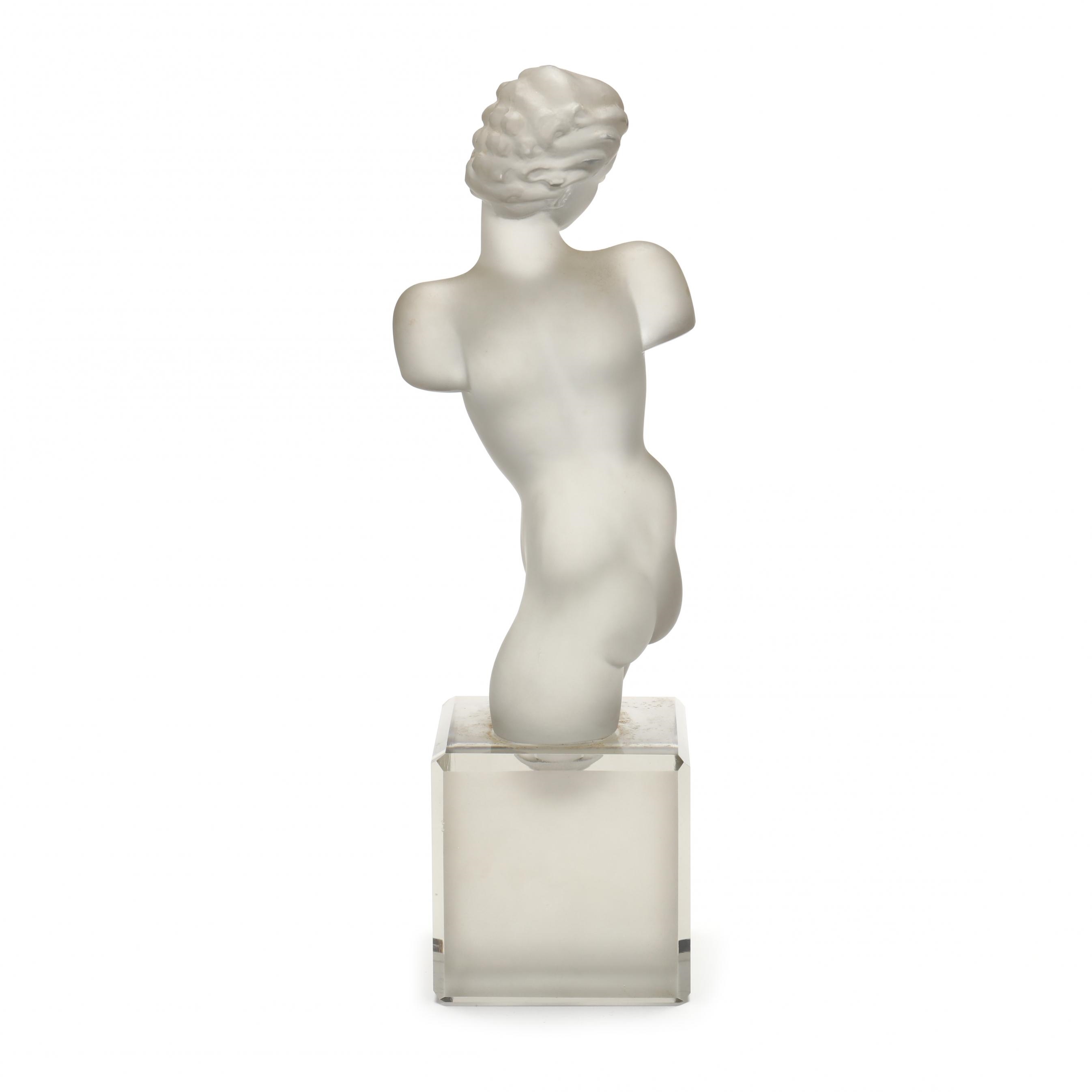 Eleonore von Rommel Art Deco Glass Sculpture (1930s) MutualArt
