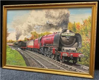 Railway interest, 'Royal Scot - George Sidney "sid" Cooper