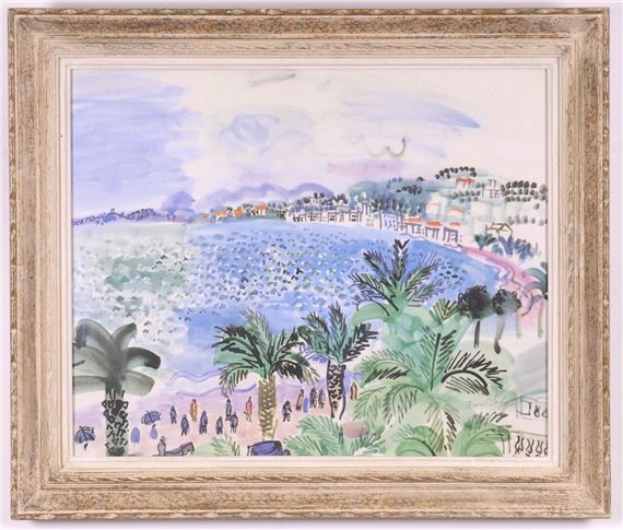 Raoul Dufy | La promenade des Anglais a Nice | MutualArt