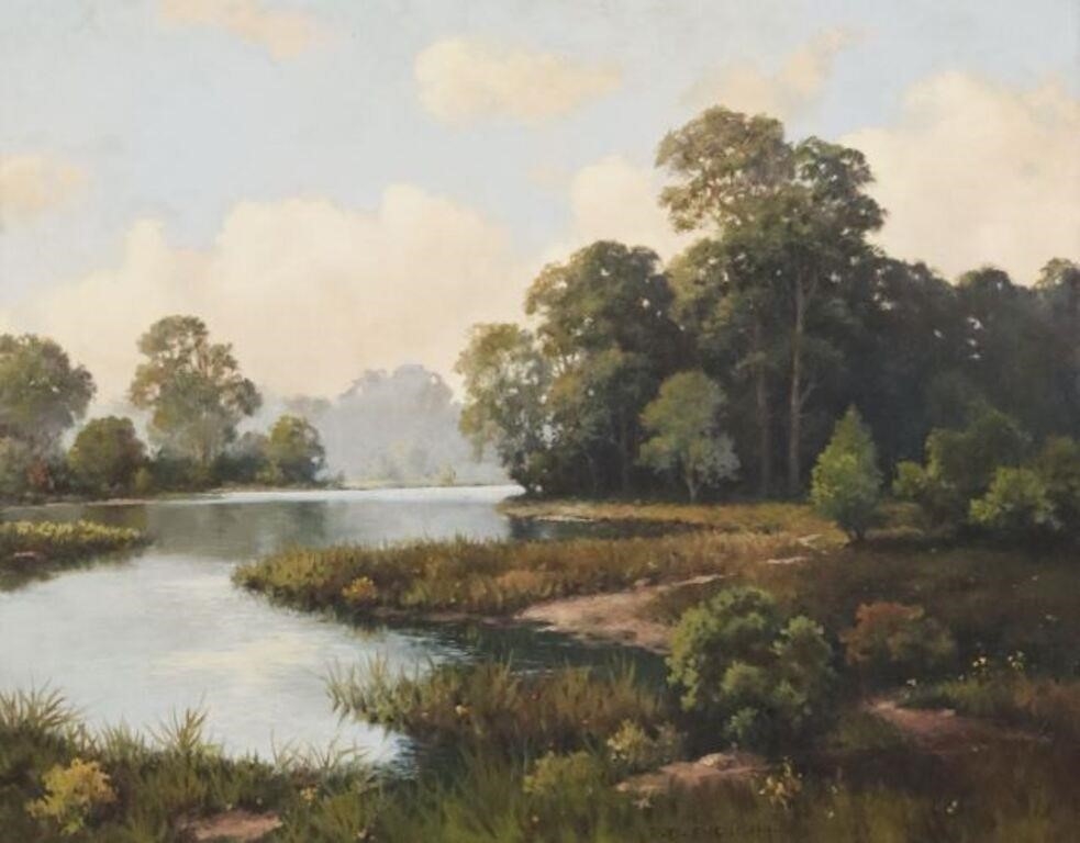 Roland D. Enright | River Landscape | MutualArt