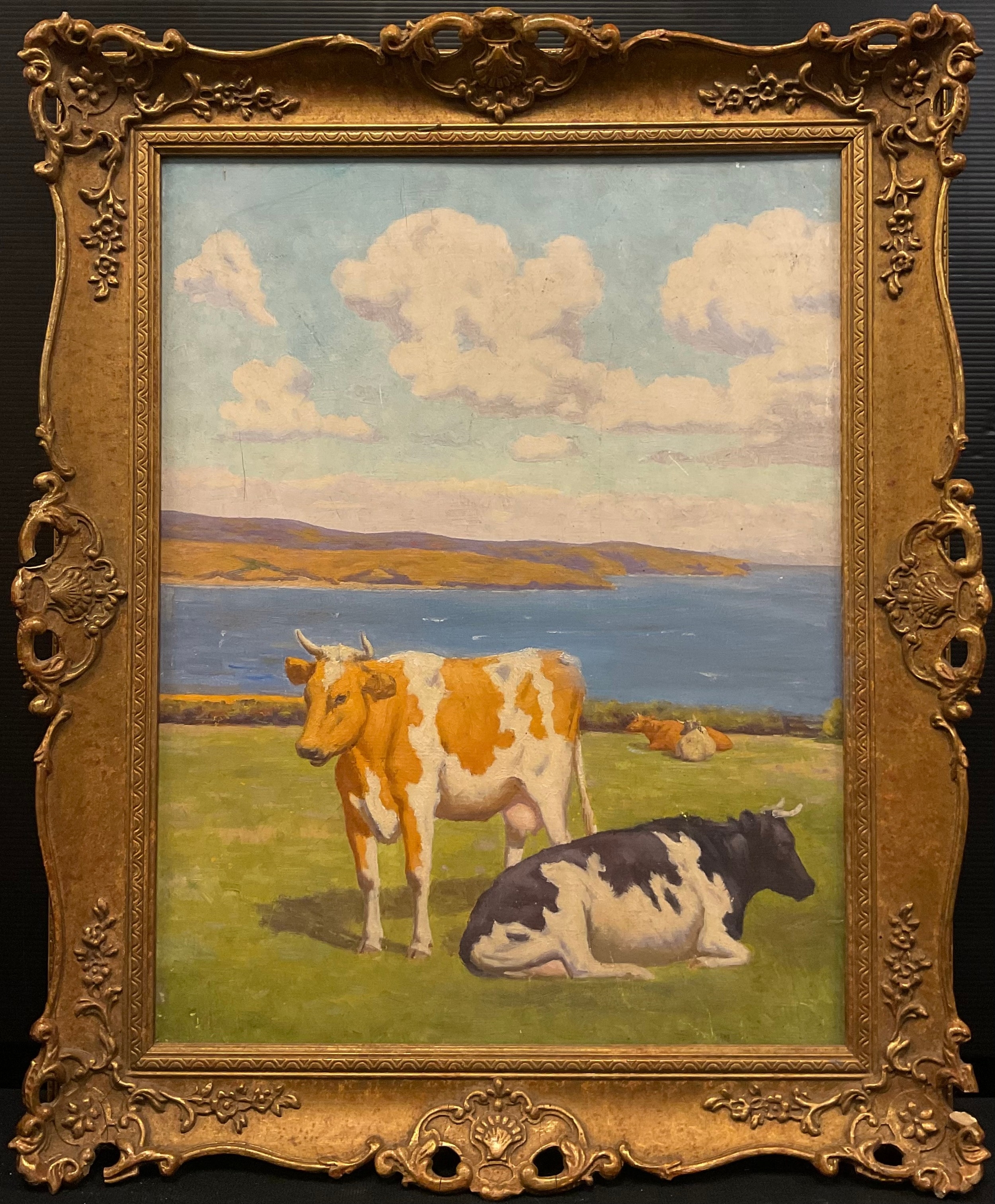 Arthur Ralph Middleton Todd | Cattle by the Coast | MutualArt
