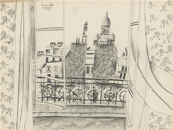 Blick aus dem Fenster (Paris)