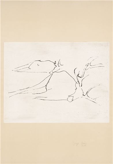 Tote Hirsche by Joseph Beuys, 1982