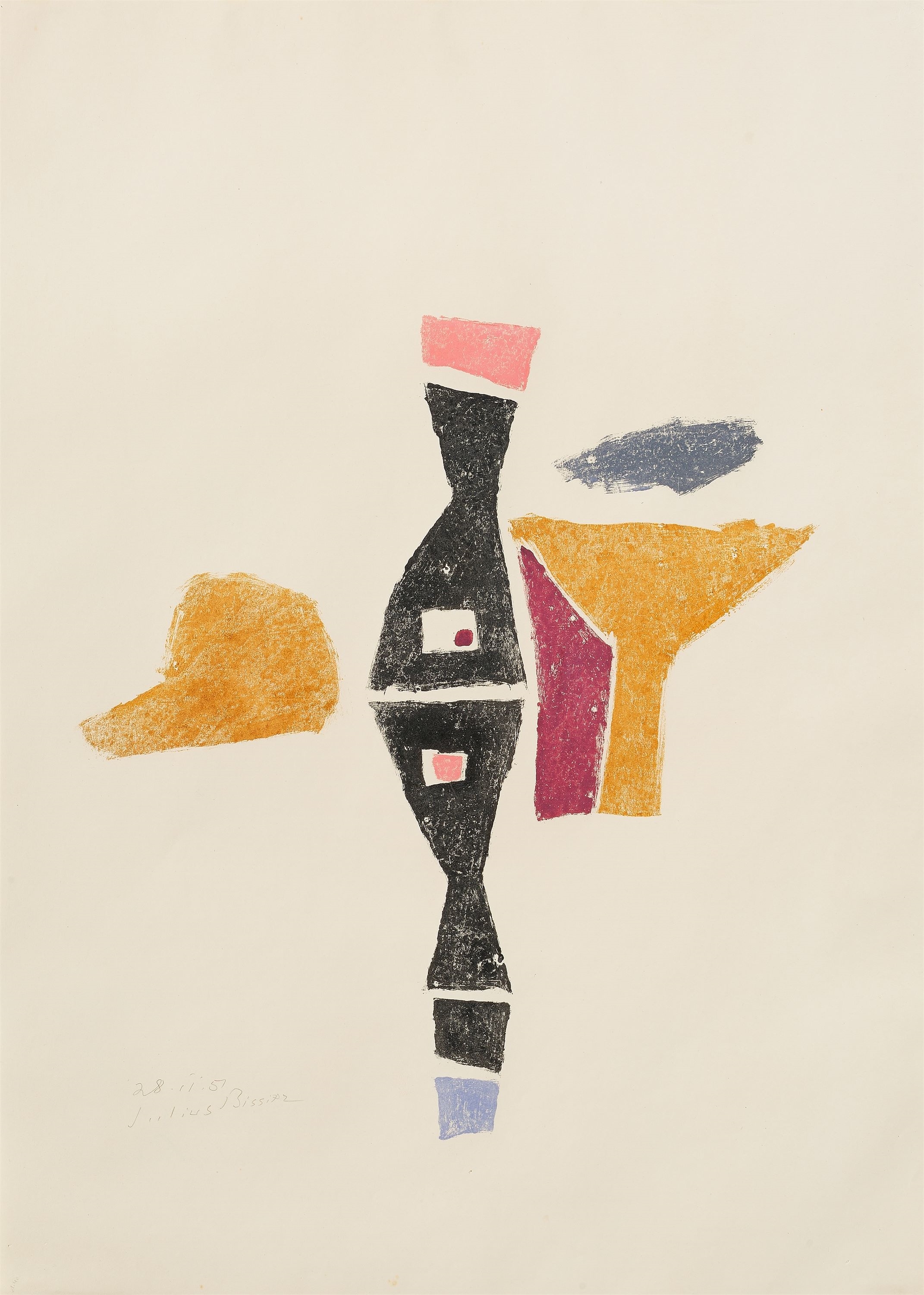 Julius Bissier | Untitled (1951) | MutualArt
