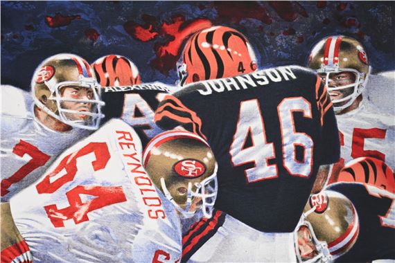 Merv Corning | SUPERBOWL XVI (1982) | MutualArt