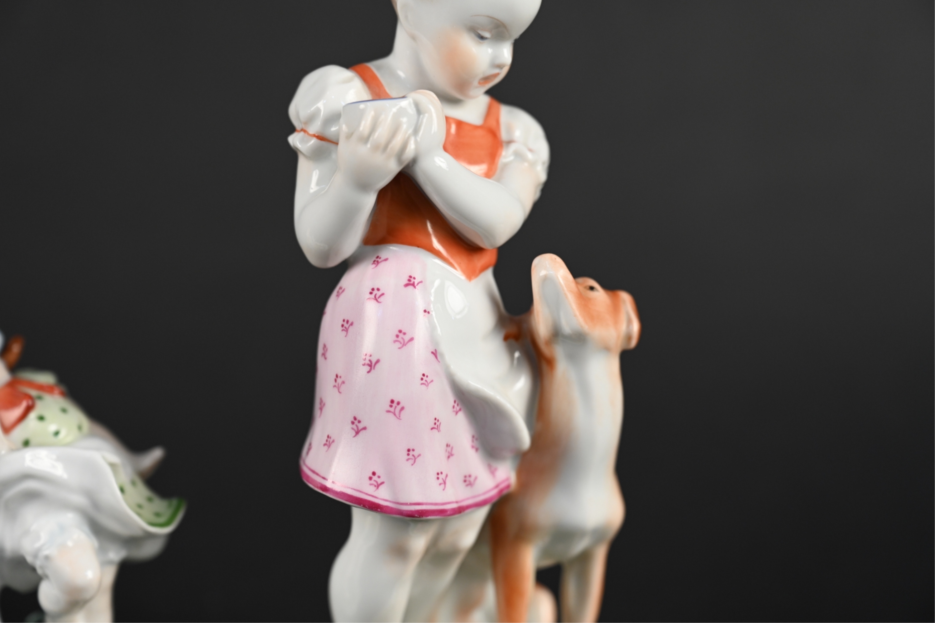 Herend Porcelain Factory CHILD FIGURINES MutualArt