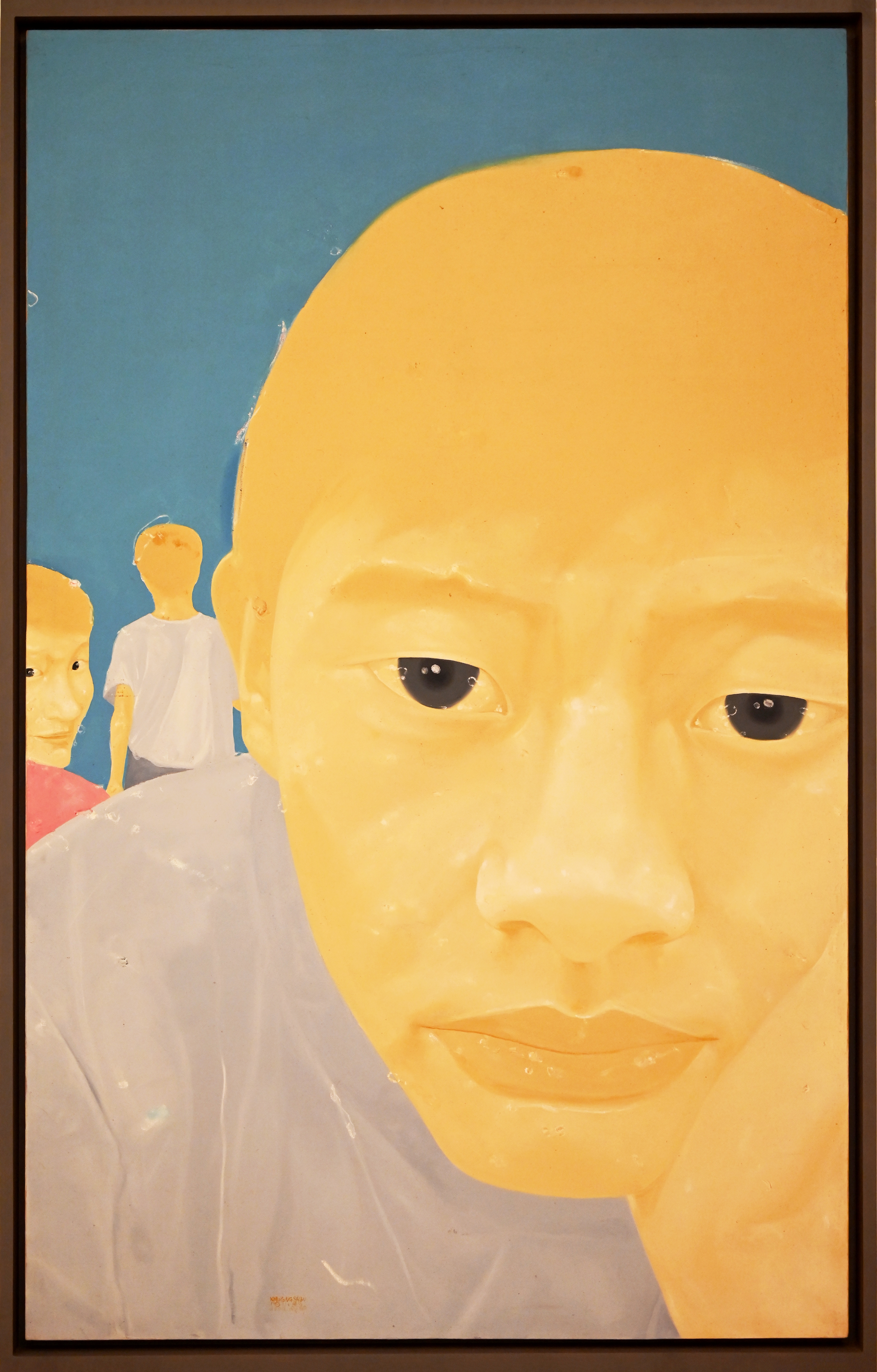 Artwork by Shen Xiaotong, Image 2002 No. 10, Made of oil on canvas
