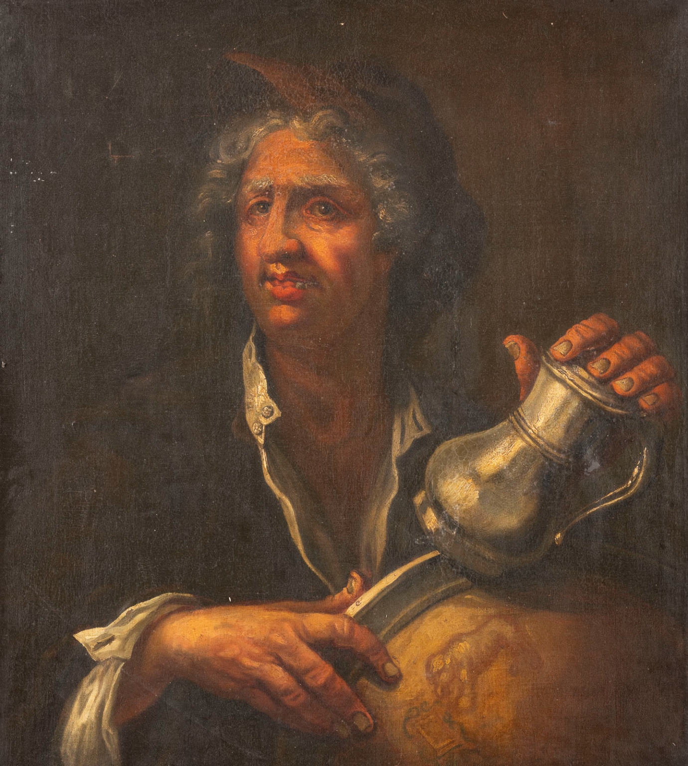 Jan Kupecký PORTRAIT OF A PEWTER SMITH FROM NUREMBERG MutualArt