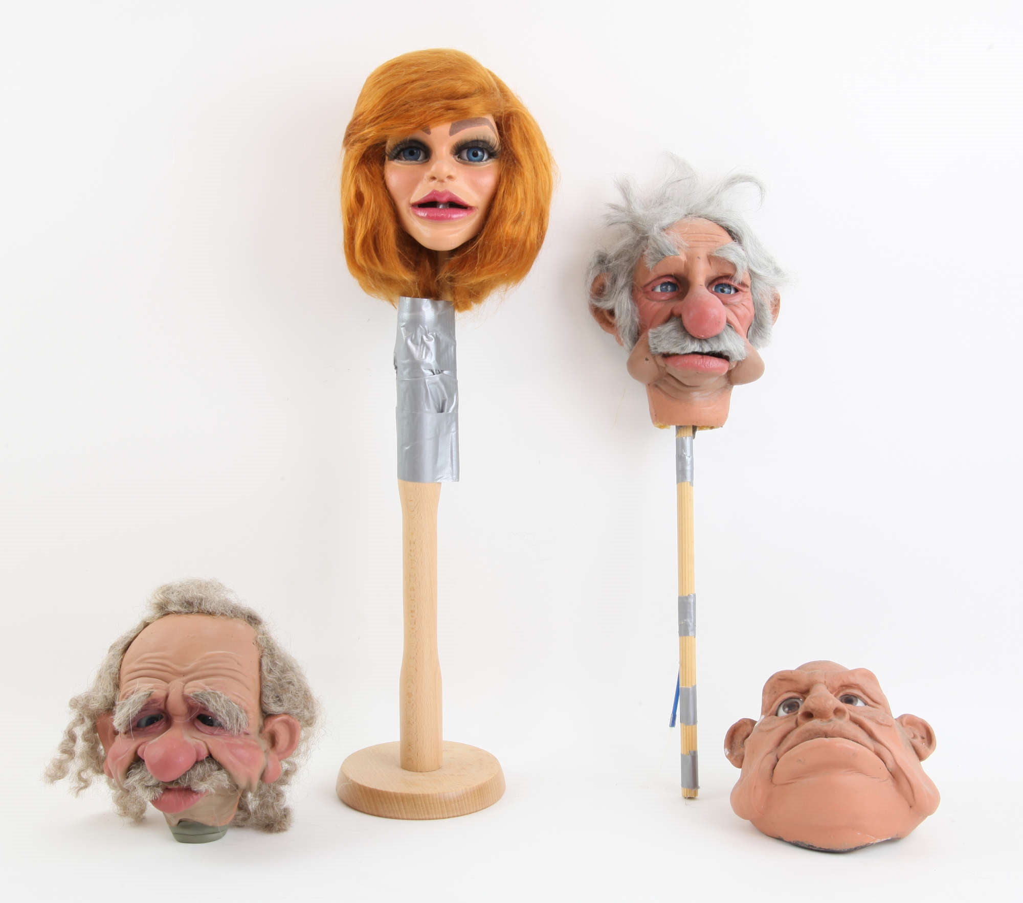 Phil Eason | 4 puppet heads made by Phil Eason for various projects ...