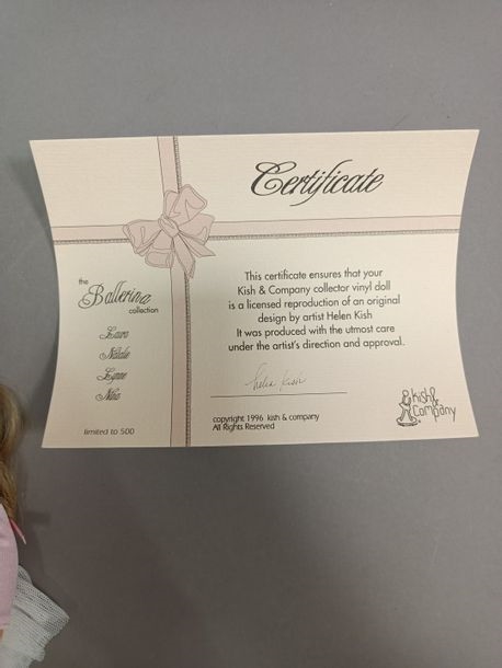 Artwork by Helen Kish, Two dolls of collection Helen KISH.