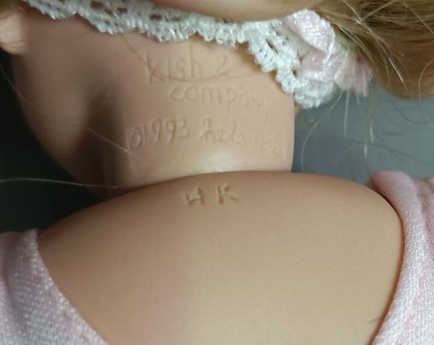 Artwork by Helen Kish, Two dolls of collection Helen KISH.