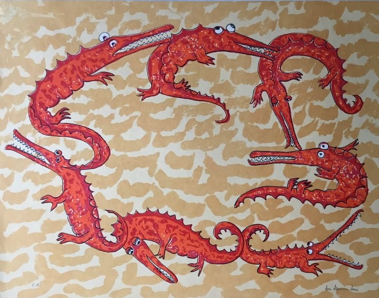 Artwork by Lou Laurin Lam, Untitled, Made of Lithograph