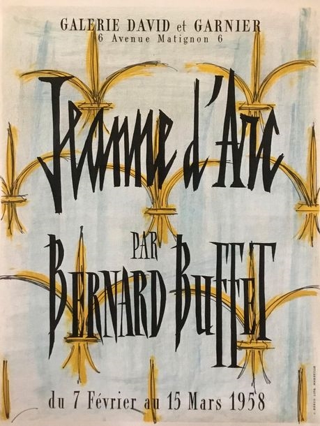 Poster by Bernard Buffet, 1958