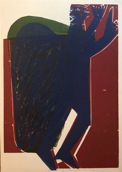 Untitled by HAP  Grieshaber, 1964