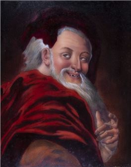 Antoine Coypel | Portrait de Démocrite | MutualArt