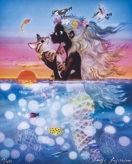 Seiji Fujishiro | Miracle of love in the sunset | MutualArt