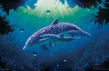 Christian Riese Lassen | Majestic dolphins | MutualArt