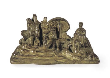 Artwork by Raymond Mason, Work, Made of bronze