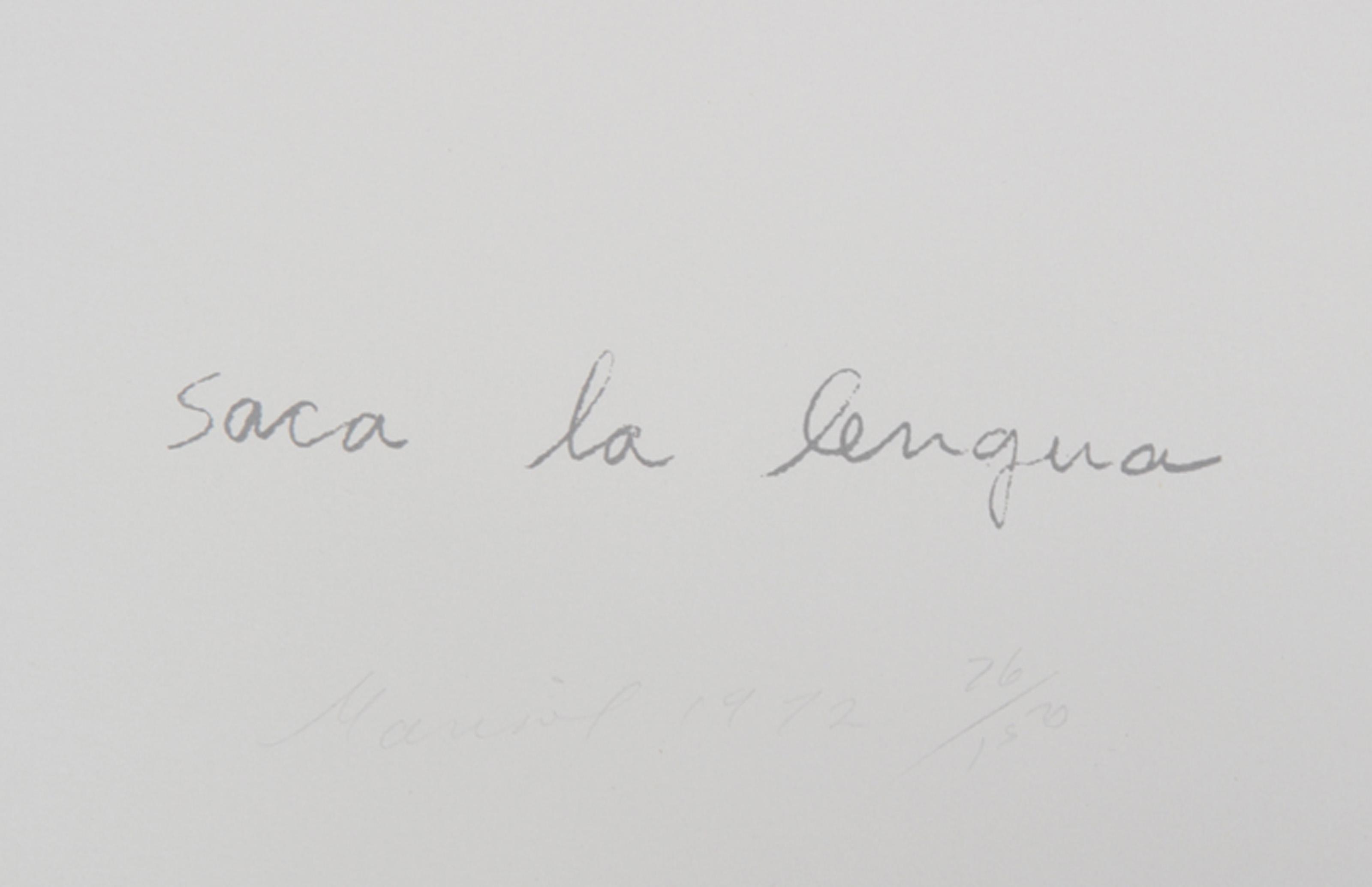 Marisol | Saca la Lengua (1972) | MutualArt
