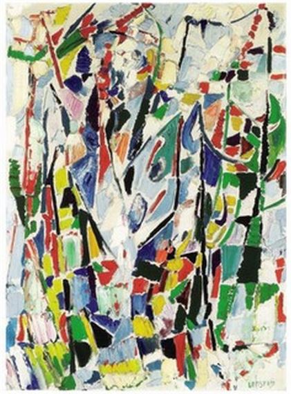 André Lanskoy | Composition (1949) | MutualArt