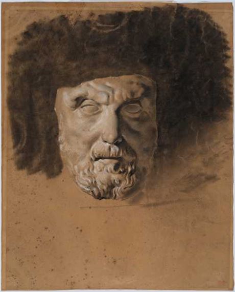 Study sheet of a Greek philosopher