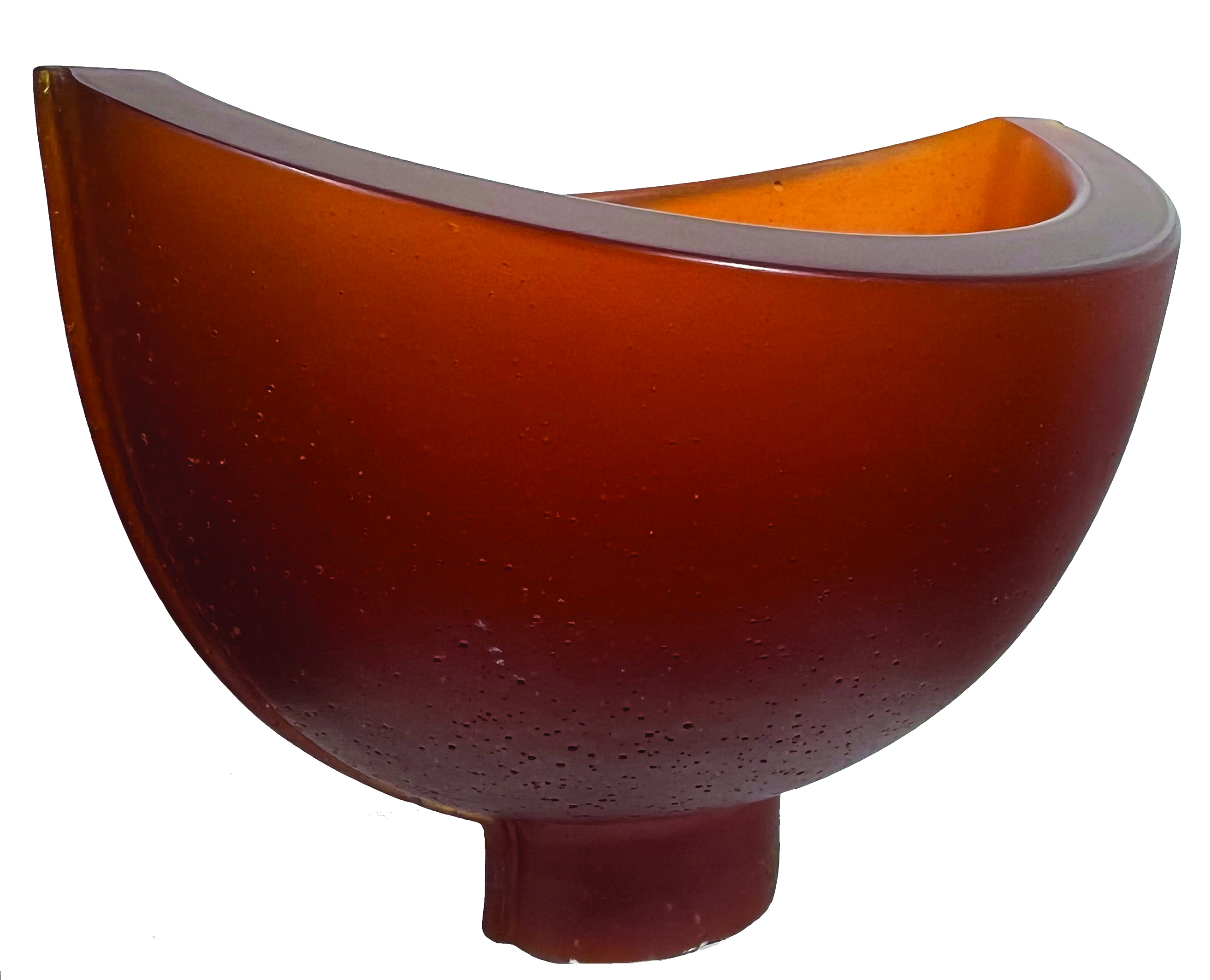 Artwork by Ann Robinson, Pod, Made of Cast lead crystal