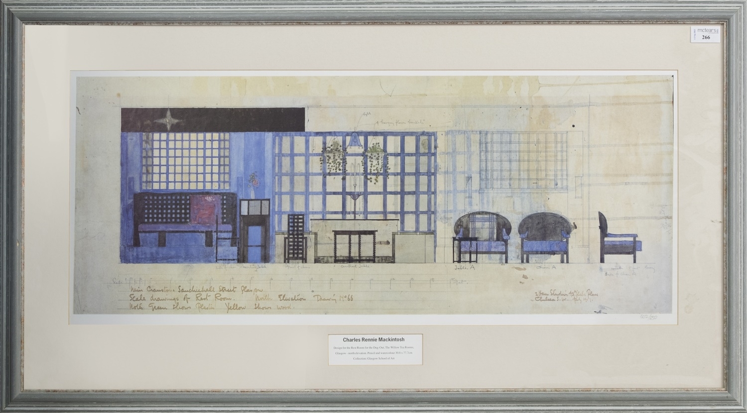 Charles Rennie Mackintosh | CHARLES RENNIE MACKINTOSH 'DESIGN FOR THE ...