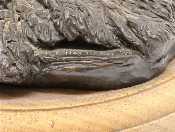 R. Donaldson | A bronze model of a partridge | MutualArt