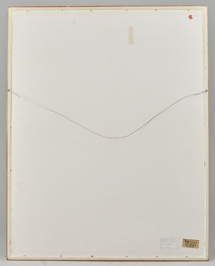 Artwork by Valter Bessarp, Lyckostenen, Made of Litograph in colors