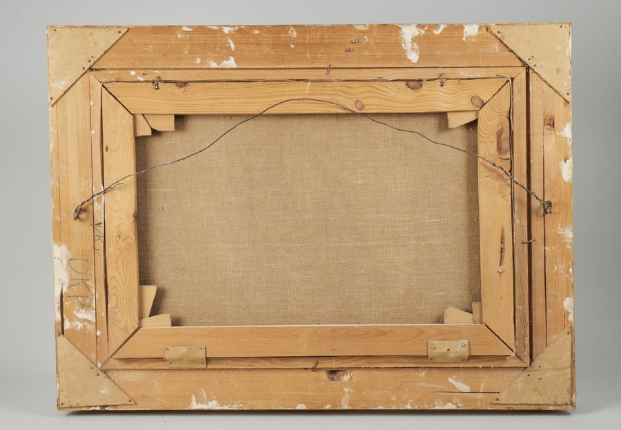 Artwork by J. W. van Schack, Skördetid, Made of Oil on canvas