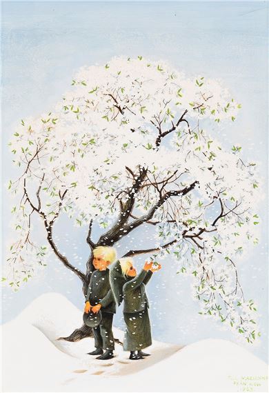 Ilon Wikland | The original cover of Astrid Lindgren's Sunnanäng. (1963 ...