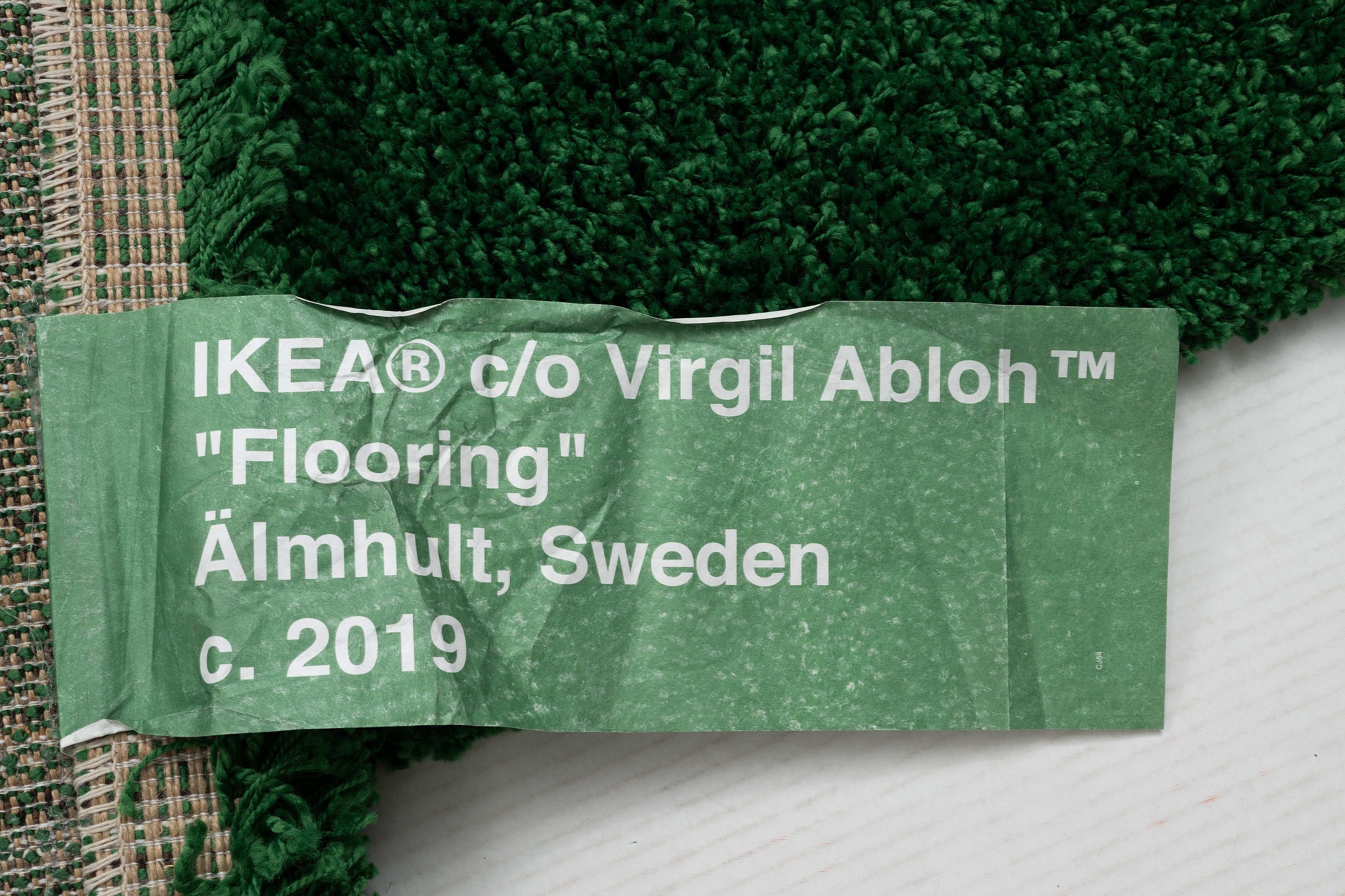 Virgil Abloh | A carpet wet grass (2019) | MutualArt