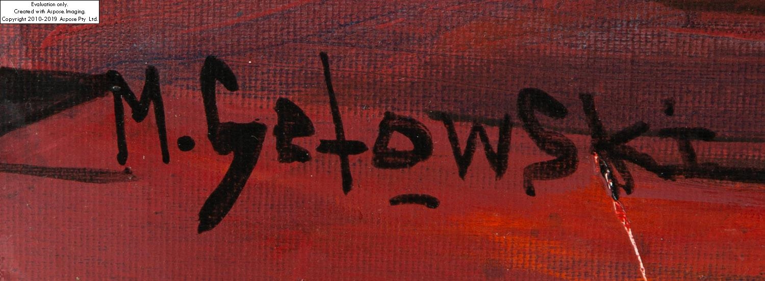 Artwork by Mikolaj Setowski, Bucefalos, Made of oil/canvas