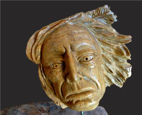 Totem Head by David R. Maracle