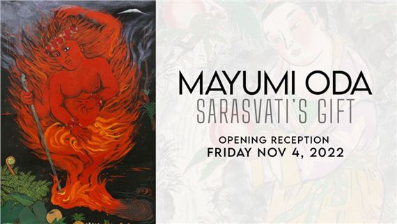 Mayumi Oda: Sarasvati’s Gift: The Art & Life of a Modern Buddhist Revolutionary - Tibet House US
