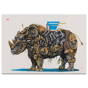 Black rhino - Yasuhito Sasada