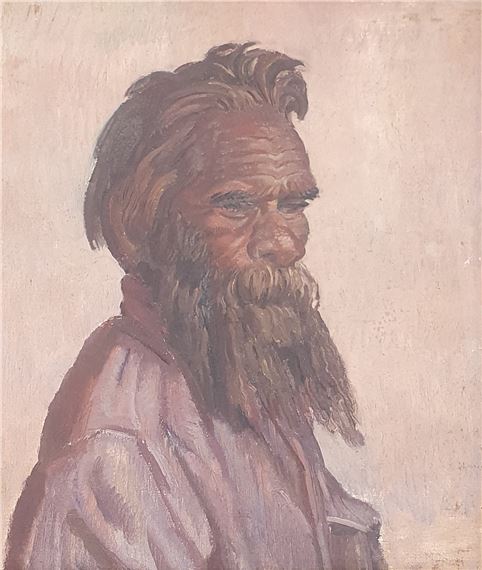 Arthur Murch | Untitled (Portrait of an Indigenous Man) (1902) | MutualArt