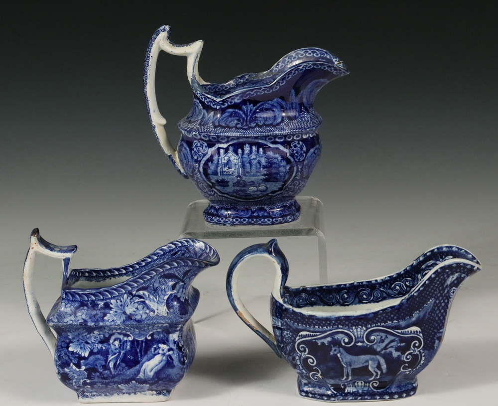 Unknown | Collection of (5) Pieces of ca. 1810-40 Staffordshire Dark ...
