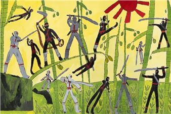 Kevin Bermudez: Ninja - Tierra Del Sol Gallery, Los Angeles