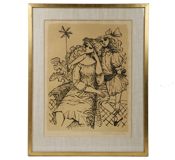 Fletcher Martin | Mother and Daughter | MutualArt