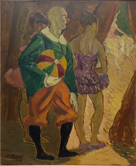 Manuel Rose | Payasos de circo (1950) | MutualArt