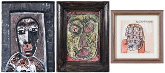 Three Abstract Portraits - Alexandra Huber