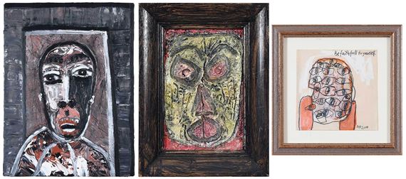 Three Abstract Portraits - Alexandra Huber